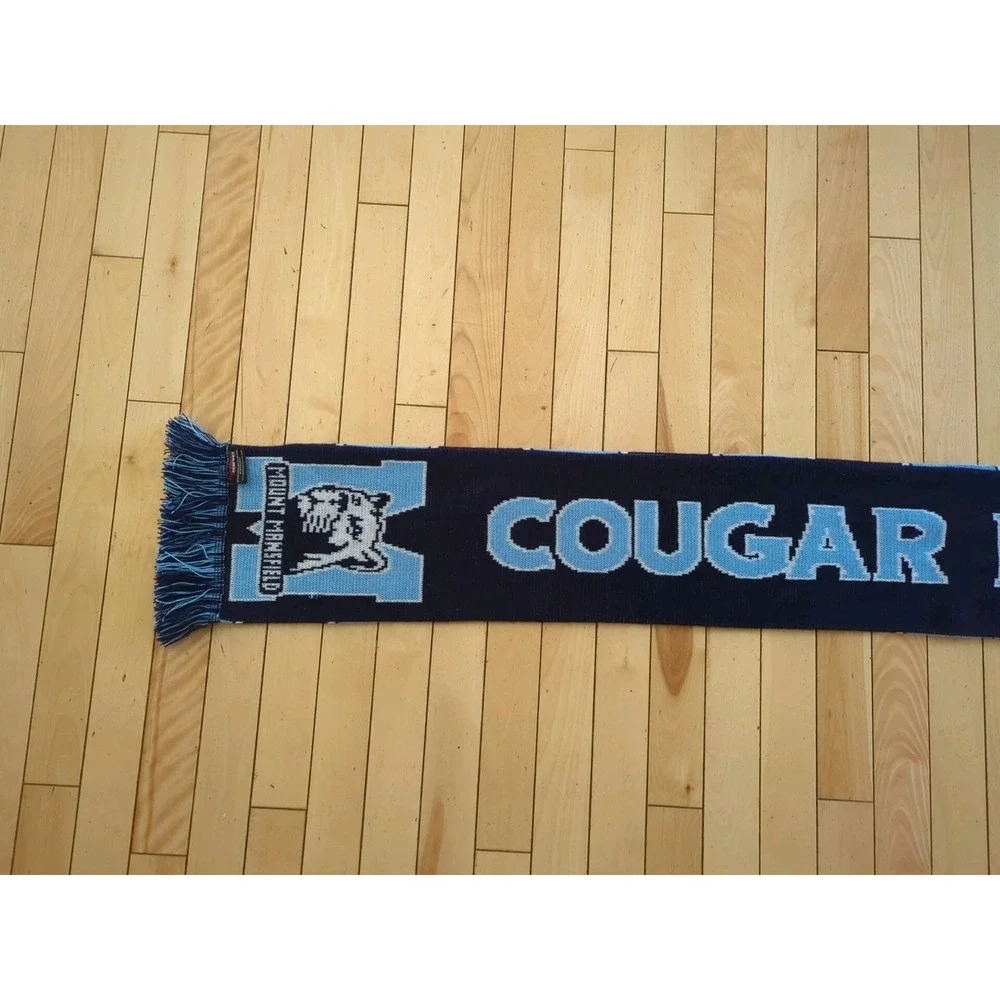 Mount Mansfield Union High School Vermont Cougar Nation Adult Scarf